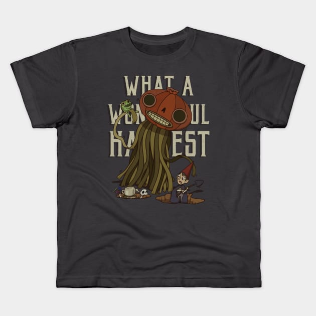 Pottsfield Harvest Festival - Over the Garden Wall Kids T-Shirt by NoBonesNoProblem